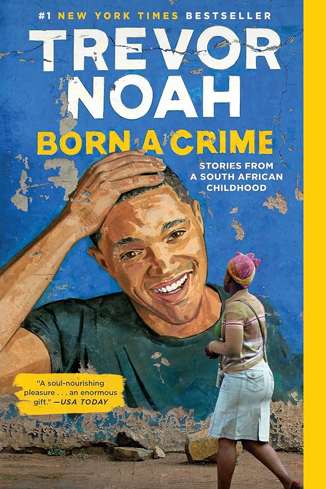 Trevor Noah Born A Crime book cover